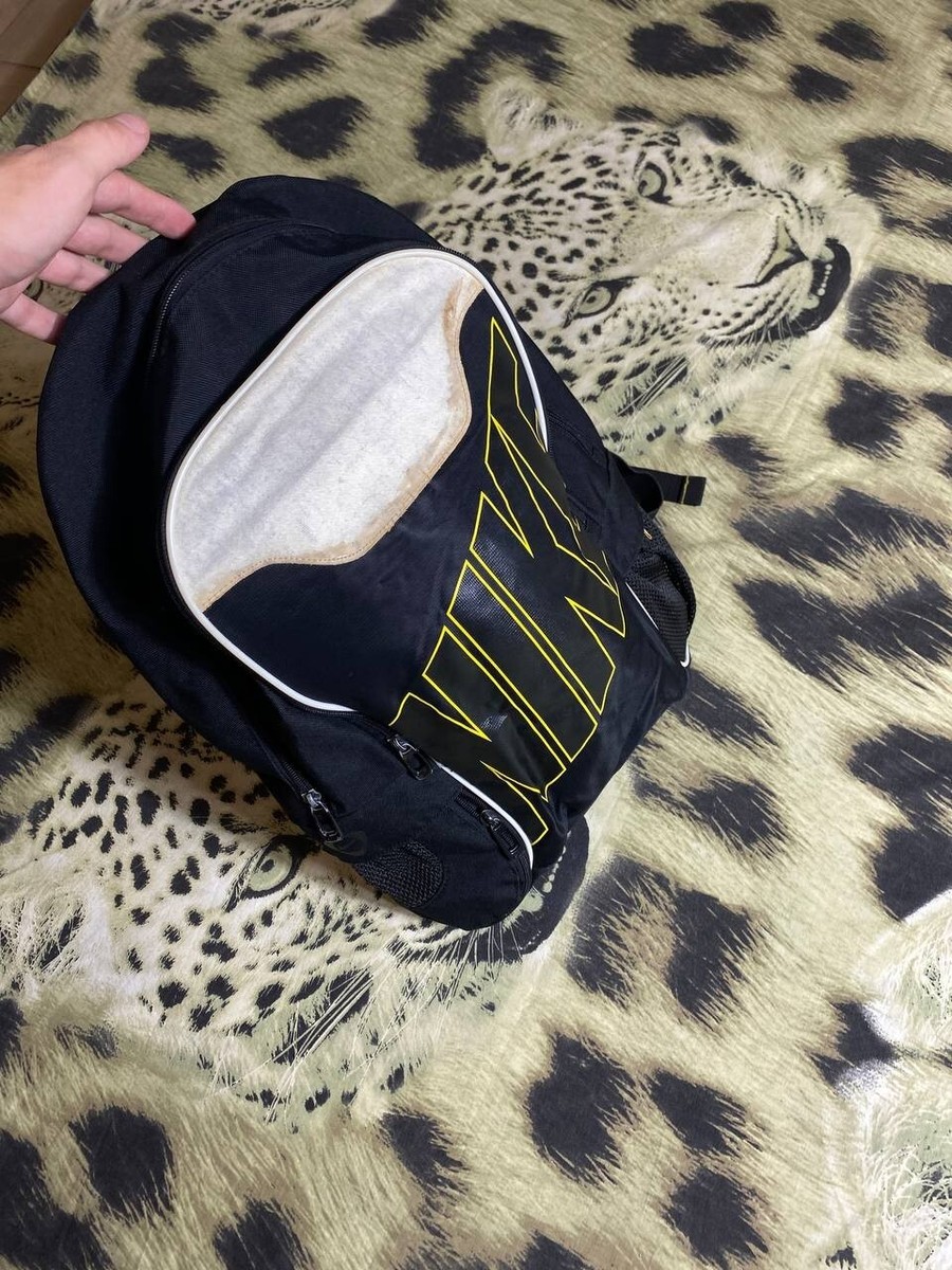 Vintage Nike Center Swoosh Backpack Black Y2K | eBay