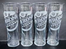 Peroni Nastro Azzurro Pint Glasses x 4 - Brand New - 20oz