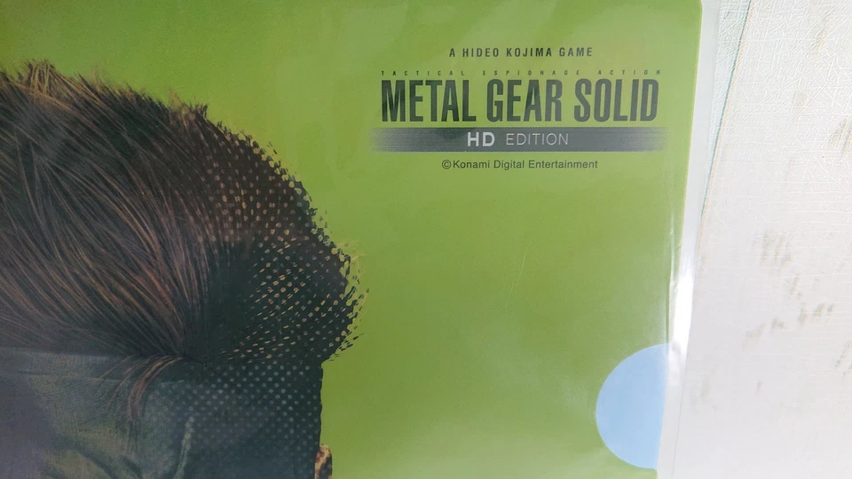 Juego de carpetas de plástico Metal Gear Solid HD Edition - Estilo póster tamaño mini - MGS Foto 2 de 4