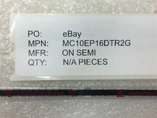 MC10EP16DTG ON SEMI MC10EP16DT IC RCVR/DRVR ECL DIFF 5V 8TSSOP ROHS 4 PIECES