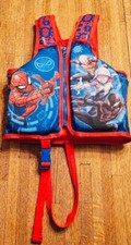 Boys SPIDERMAN Swim Vest Size M/L Great Condition