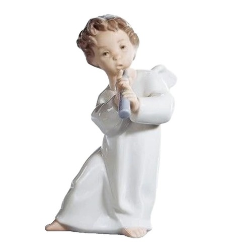 Lladro Once Upon A Time #5721 Mother and Son Reading on Couch with