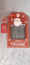 Sleep Until Christmas Chalk Black Board...9.5ins x 5ins