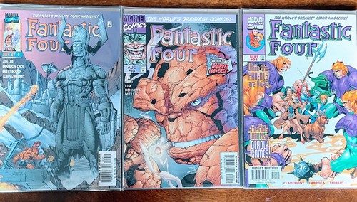 90’s Fantastic 4 Comics Lot Of 3