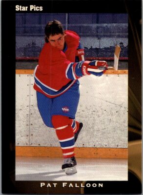 1991 Pat Falloon #2 San Jose Sharks 91-PROHKC#1