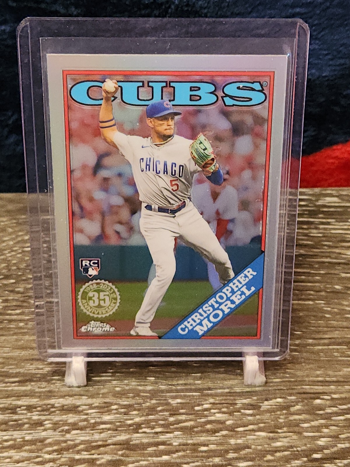2023 Topps Chrome Christopher Morel 1988  RC Rookie Card Chicago Cubs #88BC-20