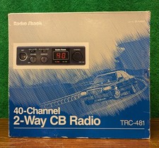 40 CHANNEL 2 WAY CB RADIO - MODEL TRC-481 - RADIO SHACK - BRAND NEW