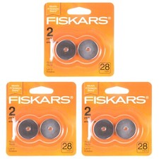 Fiskars 28mm Rotary Blade 6 Pack 95417097J
