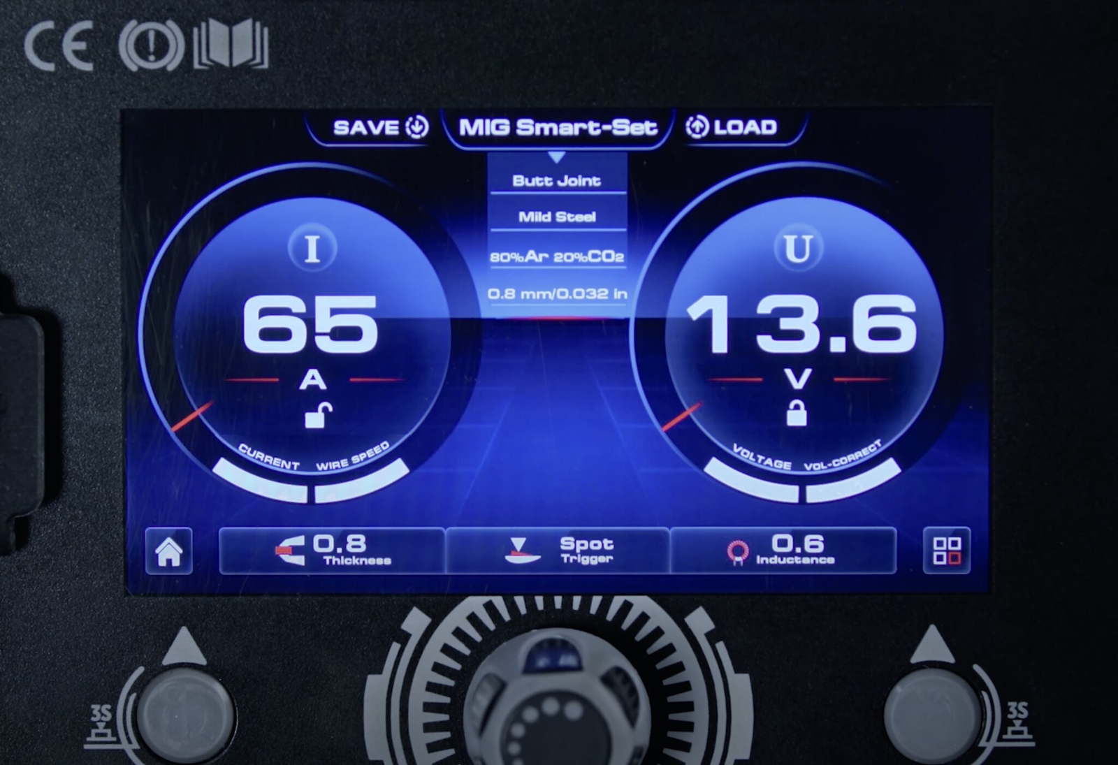 UNIMIG Razor Multi 230 ACDC Mig Tig Stick Welder Smart Set 230ACDC AC/DC U11004K