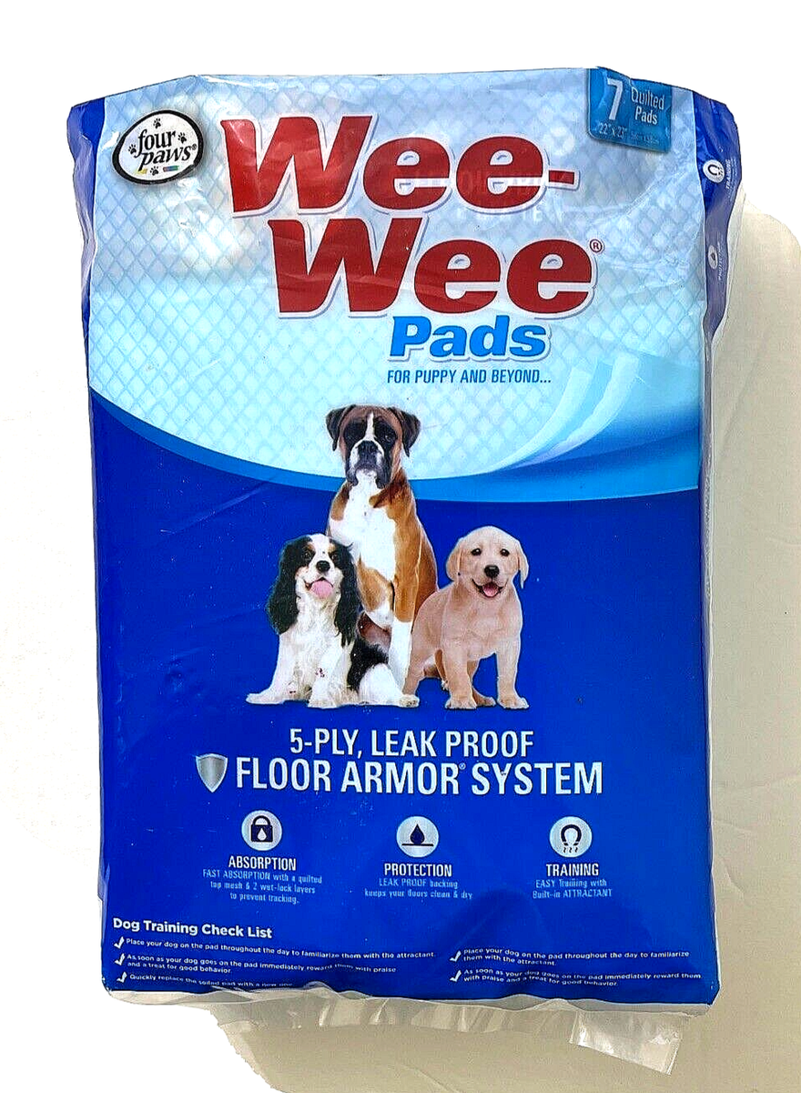 Four Paws Wee-Wee Superior Performance Puppy Dog Training Pads