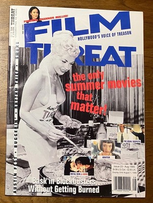 FILM THREAT MAGAZINE-AUGUST 1995-THE ONLY SUMMER MOVIES THAT MATTER!-VINTAGE!