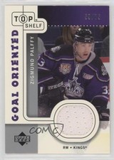 2002 Upper Deck Top Shelf Goal Oriented Jerseys 59/75 Ziggy Palffy Zigmund 2d8
