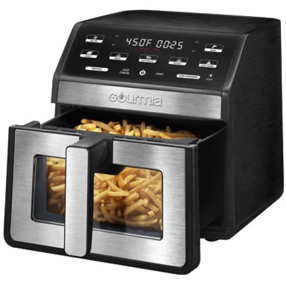 Gourmia 8-Qt Digital Air Fryer - New in Box (Slight Box Damage) | eBay