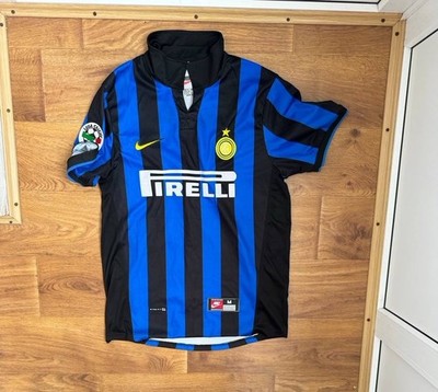 INTER MILAN 1998/1999 HOME FOOTBALL SHIRT JERSEY SIZE M ADULT #9