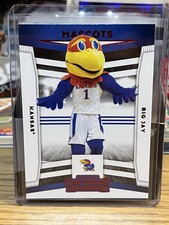 2020-21 Panini Contenders Draft Picks - Mascots Kansas Big Jay #11 Red Foil