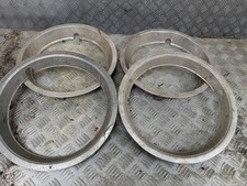 Vauxhall Victor Fe Vx 2300 Chrome Wheel Trims Rings Surround X4 Used