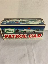 1993 Vintage HESS TRUCK - PATROL CAR in Original Box Police Car