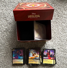 Disney Lorcana TCG Reign of Jafar x approx 120 cards, trove, c,uc,r,sr