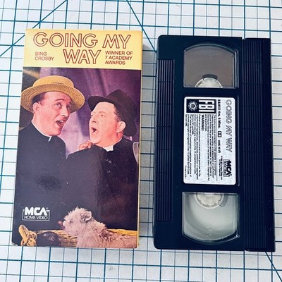 Going My Way VHS 1944 Musical Drama MCA Bing Crosby Academy Award Winner USED