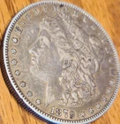 1879 Morgan Silver Dollar 90% silver/10% copper- VF