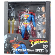 Mafex No.164 CYBORG SUPERMAN (RETURN OF SUPERMAN) Action Figure Medicom Toy F/S