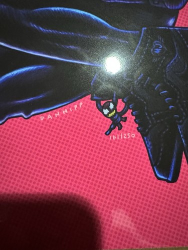 Dan Hipp Marvel Symbiote Sweater Spider-Man Art Poster Print 8 x 10 Spiderman - Picture 2 of 2