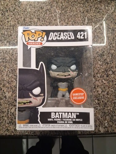 Funko Pop! DCeased Batman #421 GameStop Exclusive Bloody CHASE- New in box