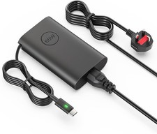 65W USB C Charger For Dell XPS 13 9350 9360 9370 Latitude 7275 7370 5175 5285