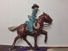 Manoil Mounted Cowboy