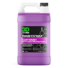 Wash N Wax Car Wash Soap - pH Balanced, Easy Rinse, 128 Ounce Pack of 1 