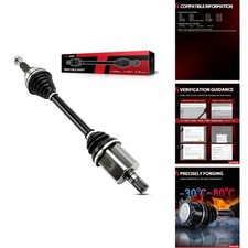 Torchbeam Front Left CV Axle Shaft Assembly For Explorer, Aviator 1
