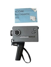 Kodak Instamatic M5 Movie Camera  Pistol Grip Not Tested