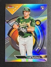 2023 JJ Bleday Topps Finest #6 Refractor Rookie Card RC Athletics