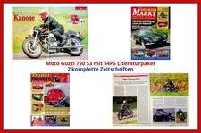 Moto Guzzi 750 S3 mit 54PS Literaturpaket - 3 komplette Zeitschriften