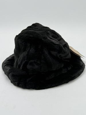Nike Apex Faux Fur Bucket Hat Black Adult Unisex Large Plush Soft