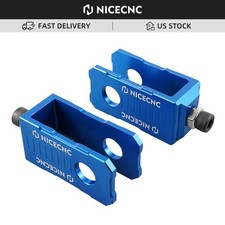 NICECNC Rear Chain Adjuster Axle Blocks For Yamaha YZ85 2002-2015 2016 2017 2018