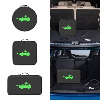 Waterproof EV Cables Storage Bag Cord Hoses Organizer for Electric Car