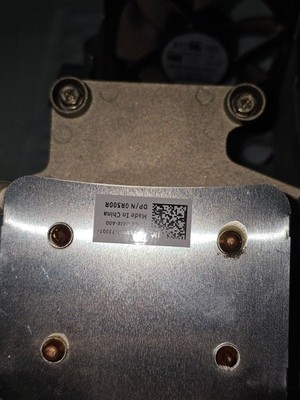 Dell Optiplex 960 980 SFF Genuine CPU Heatsink & Dual Fan Assembly
