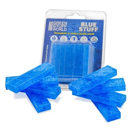 Green Stuff World Blue Stuff 5g Mold Making Bars 8pcs