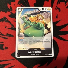 Mr.4(Babe) OP14-093 The Azure Sea's Seven Regular One-Piece CCG TCG 