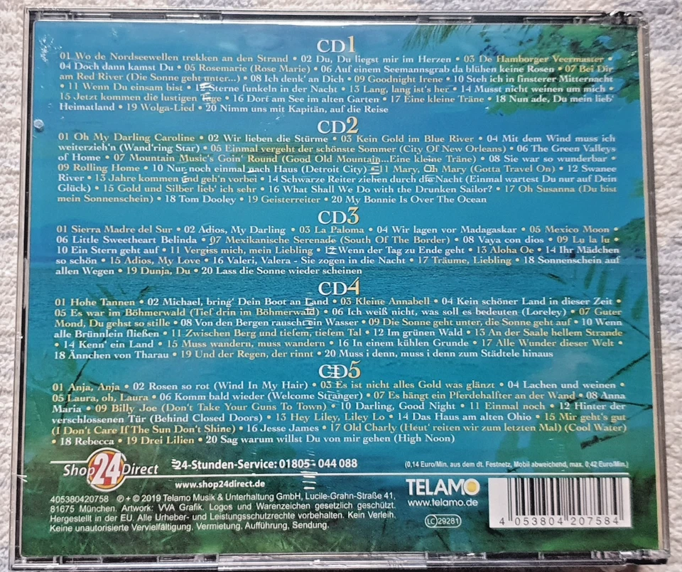 Ronny  Stimmen der Meere  Box-Set   (5 CDs )  NEU OVP - Bild 2 von 2