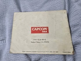 Mega Man 4 Instruction Manual Booklet For Nintendo NES Capcom