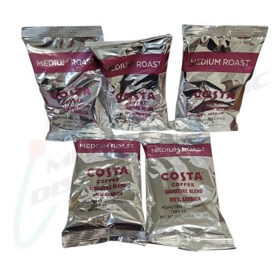 5 - 3.25oz Pks of Costa Coffee Signature Blend Medium Roast 100% Arabica 7/2026