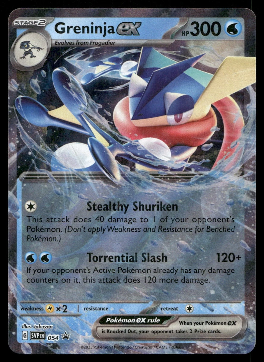 Greninja Ex 054 Sv: Scarlet & Violet Promo Cards for sale | eBay