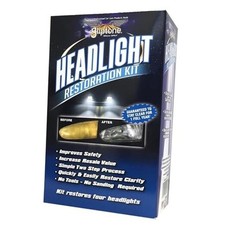Headlight Restoration Kit, No Sanding or Tools Required, Restores Yellowed