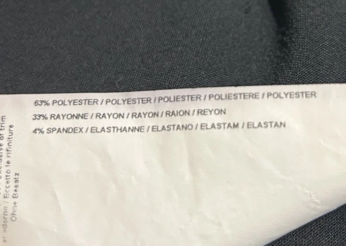 Joseph Ribkoff Cropped Navy Capri Pants Womens Size 18 Wide Leg - Image 4 of 4