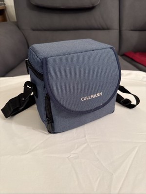 Cullmann Fototasche Blau mit Schultergurt