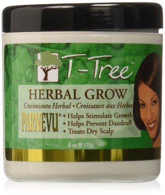 Parnevu T-Tree Herbal Grow Oil, 6 Ounce 6 Fl Oz (Pack of 1), 