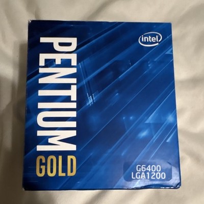 Intel Pentium Gold G6400 4GHz 4MB LGA1200 Processor BX80701G6400 SRH3Y