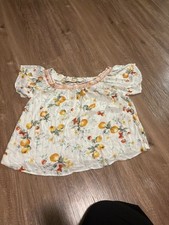 Maurice  s floral off-the-shoulder blouse lightweight  flowy excellent condition
